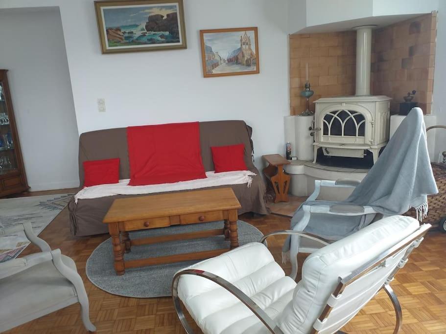 Maison Avec Jardin Clos La Roche Jaudy Eksteriør bilde