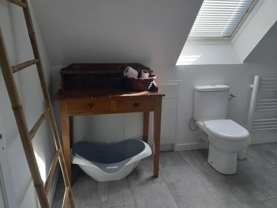 Maison Avec Jardin Clos La Roche Jaudy Eksteriør bilde